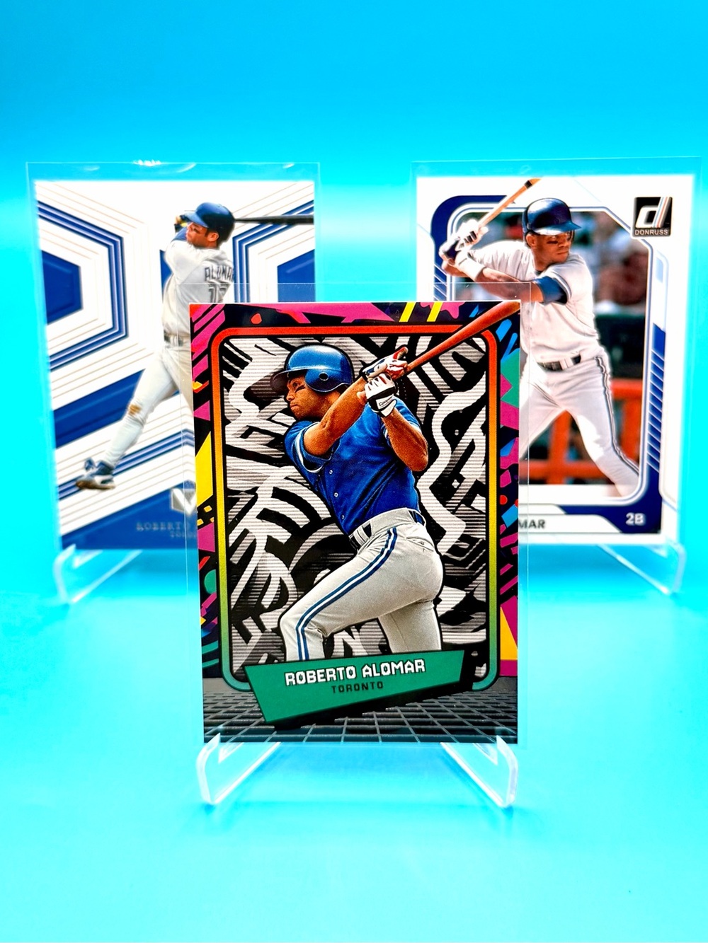 🔥Roberto Alomar Lot! 🔥90s Pop Culture Insert + Donruss & Vertex Inserts! 🤩